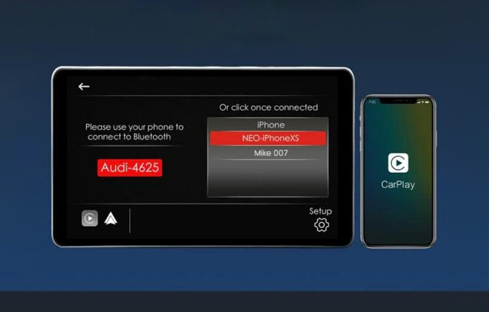 Adapter CARLINKIT CPC200-U2W Plus - Szybka i prosta konfiguracja, smartfon, radio 2-din