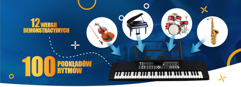 Keyboard MUSICMATE MM-02  - podkłady