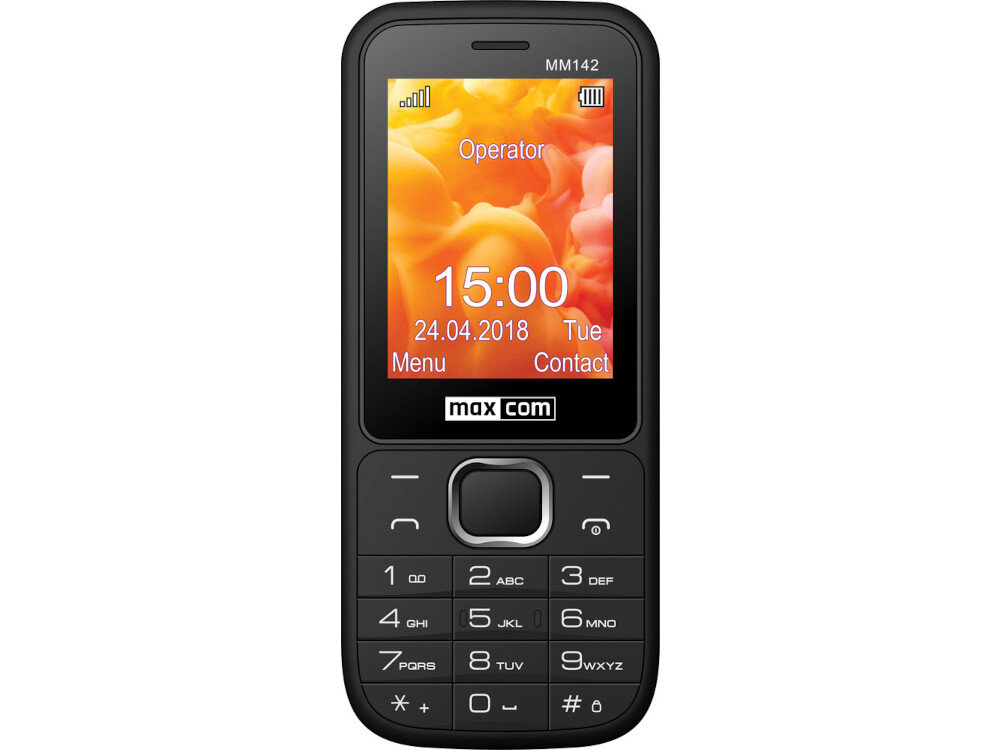 Telefon MAXCOM MM142 latwa intuicyjna obsluga