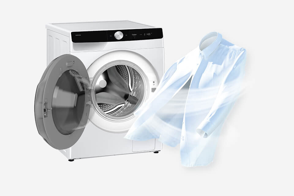 pralko-suszarka Samsung AI wd90dg6b85bku4 z air wash