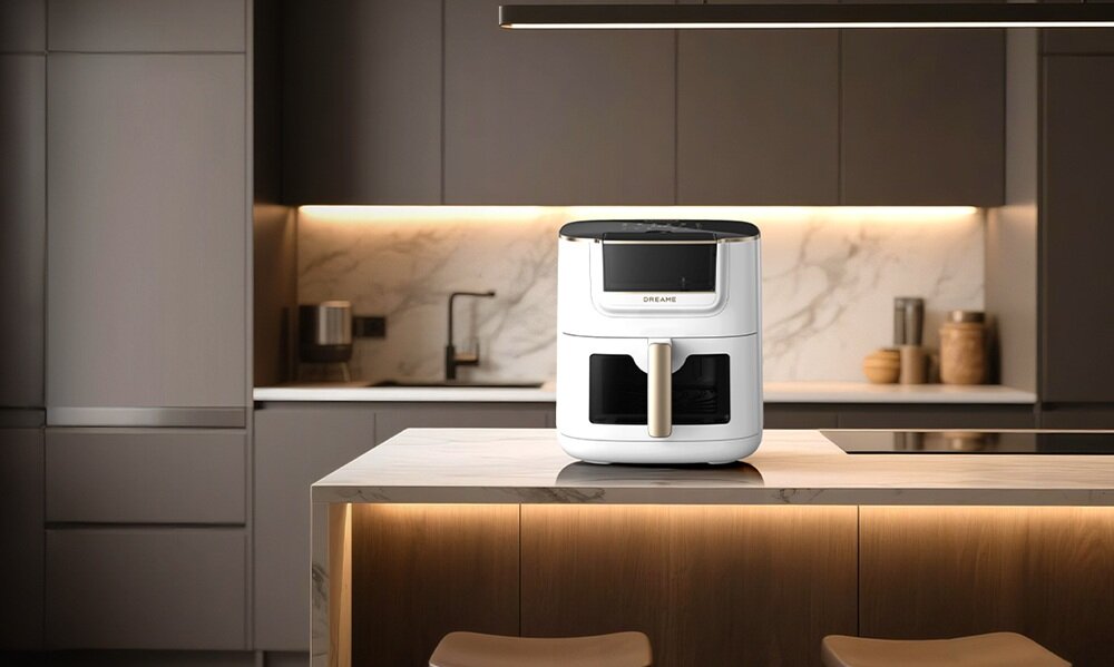 Air Fryer Frytkownica beztłuszczowa DREAME AF30 Biały kv początek opisu
