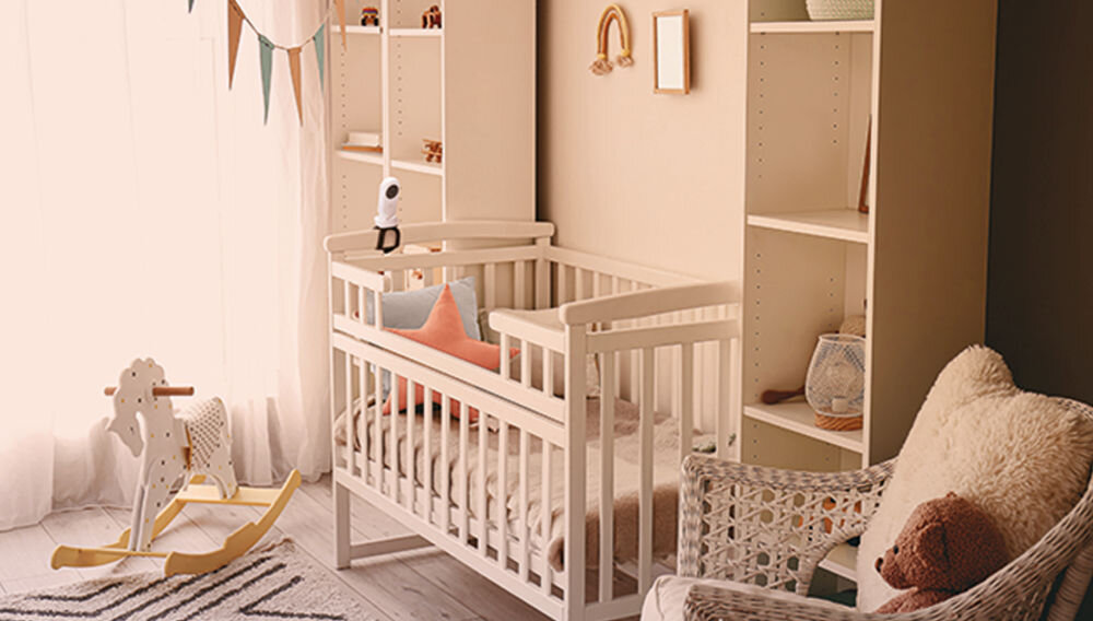 Niania elektroniczna MOTOROLA VM45 Connect Montaż Stargrip i elastyczne ustawienie kamery Przemyślana konstrukcja Funkcja automatycznego przełączania widoku oraz wyciszania monitora stabilne połączenie bezprzewodowe