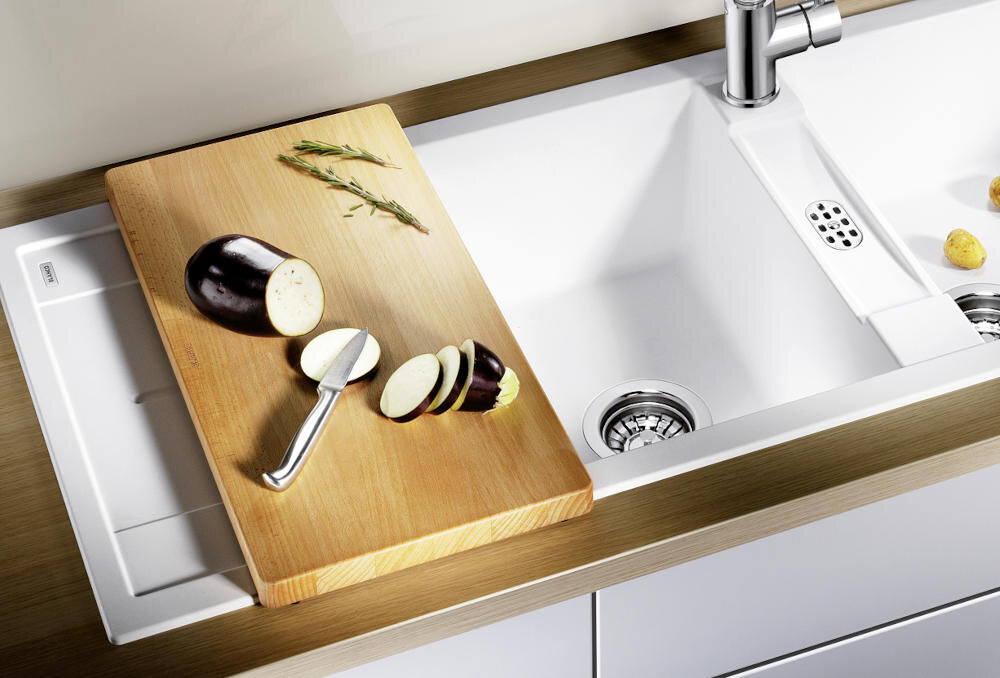 BLANCO zlewozmywak przestrzeń funkcjonalność odsączarka deska