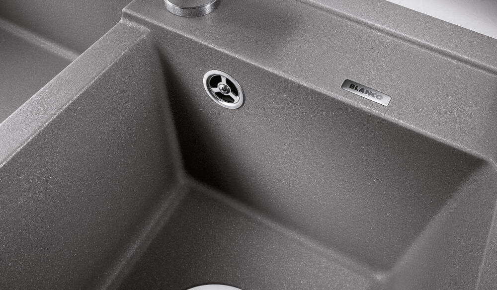 BLANCO zlewozmywak wbudowany montaż blat kuchenny otwór silgranit granit łatwe czyszczenie kamień