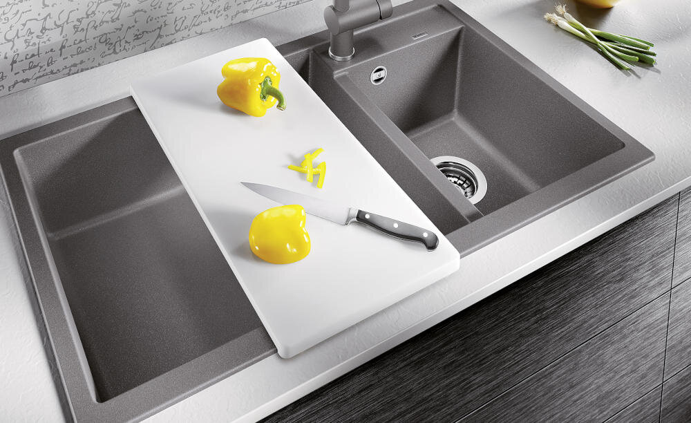 BLANCO zlewozmywak przestrzeń funkcjonalność odsączarka deska