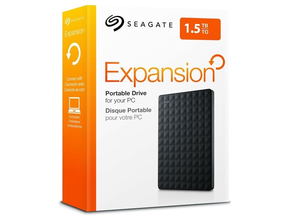 Dysk SEAGATE Expansion Portable - niewielki rozmiar 2.5'' wygodne przenoszenie komfort użytkowania