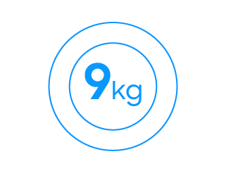 9kg ładowności