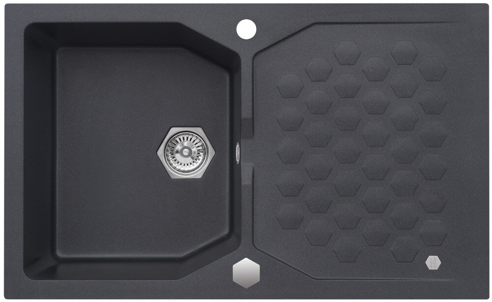 Zlewozmywak ALVEUS Sensual 30 4303005 Twilight solidny prosty wykonanie trwały typ zabudowany wpuszczalny l wymiary przestrzeń