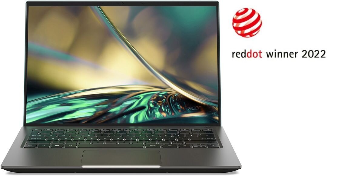Laptop ACER Swift X nagroda reddot