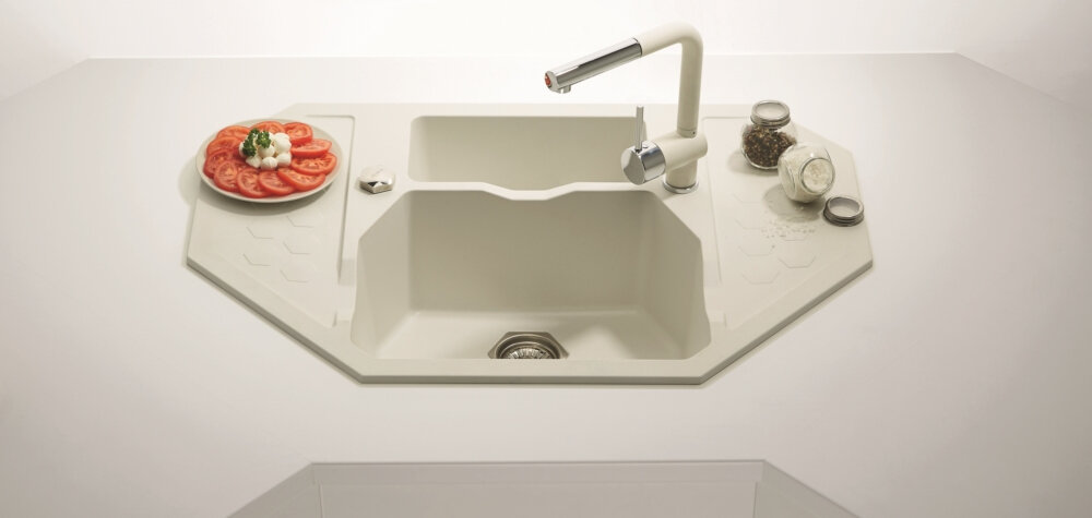 Zlewozmywak ALVEUS Sensual 60 4306004 Steel komora wymiary mycie użytkowanie podbudowa wysokość łatwy montaż higiena czyszczenie