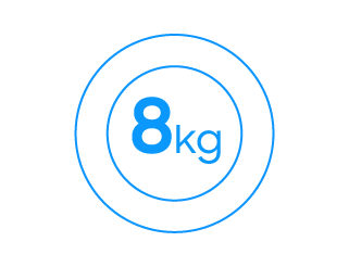 8kg ładowności