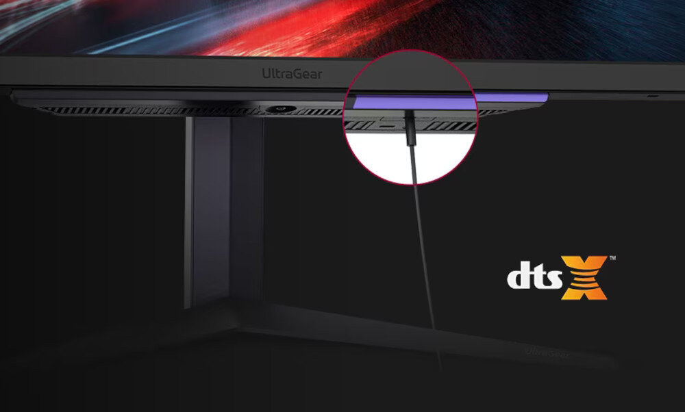 Monitor LG UltraGear 27GR93U-B 27 3840x2160px IPS 144Hz 1 ms [GTG] dźwięk przestrzenny audio mini Jack
