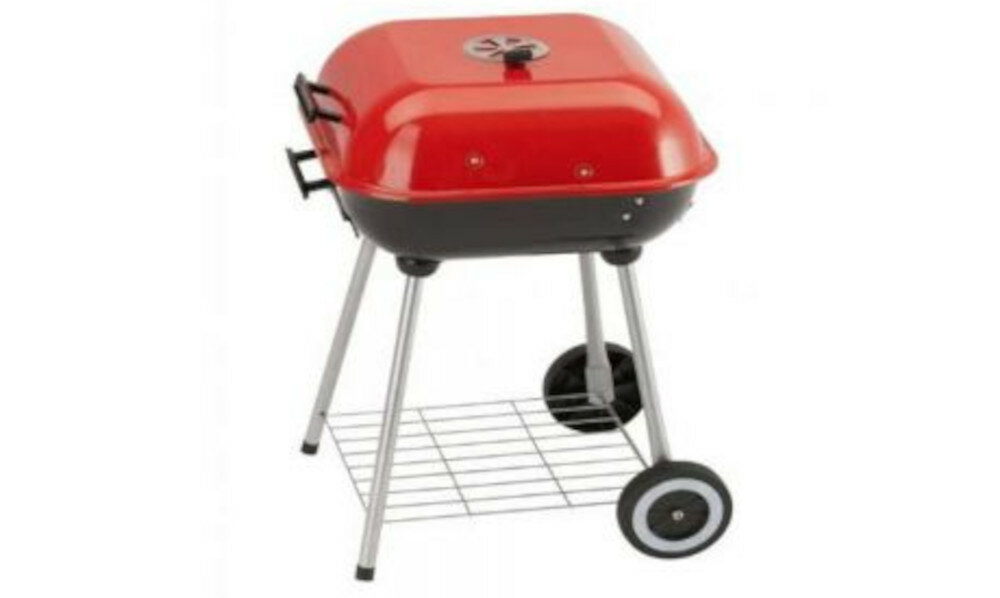Grill węglowy LANDMANN 0511 półka roboczta ruszt solidne wykonanie