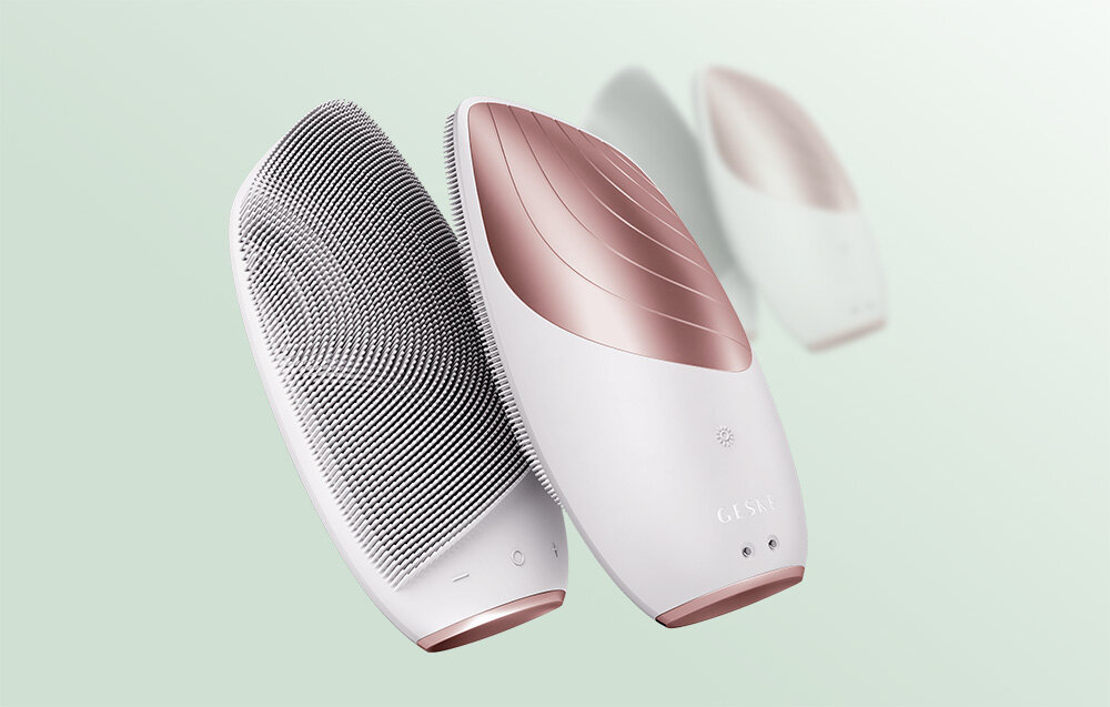 Szczoteczka termiczna do twrazy GESKE 6w1  GK000007SL01 Zyskaj promienny blask 8000 pulsacjach na minutę funkcja termicznego nagrzewania