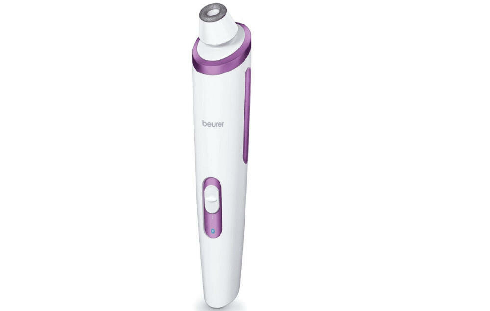 BEURER-FC76 zabieg mikrodermabrazja skuteczna technologia jędrnośc skóra odświeżanie usuwanie martwego naskórka stymulacja odbudowa komórek próżniowy masaż