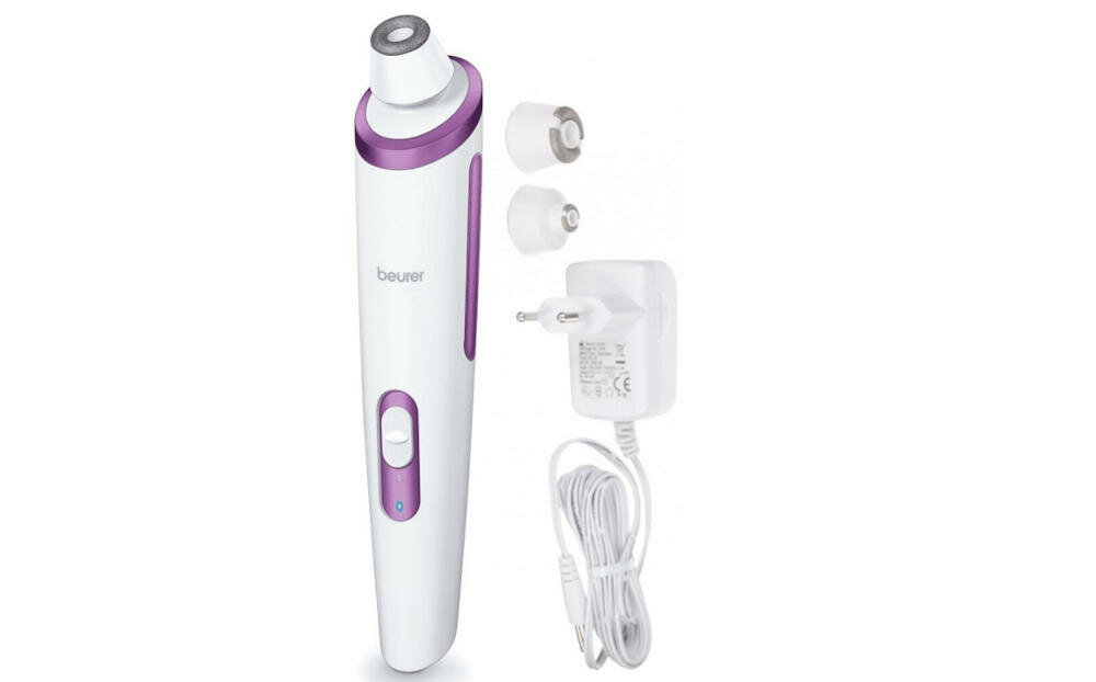 BEURER-FC76 zestaw urządzenie głowice filtry zasilacz instrukcja karta gwarancyjna 