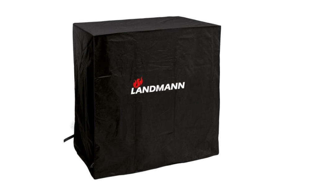 LANDMANN Quality 15701 ochrona pokrowiec grill poliester rozdarcia wodoszczelny promieniowanie niska temperatura otwory wentylacyjne