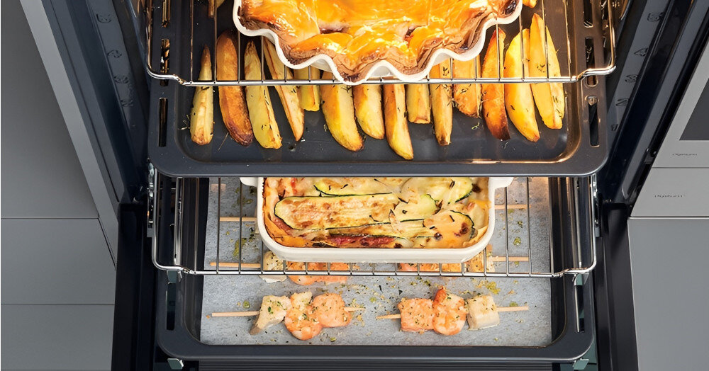 PIEKARNIK WHIRLPOOL W6 OM4 4S1 H BSS Cook4 pieczenie na 4 poziomach jednocześnie pełna elastyczność