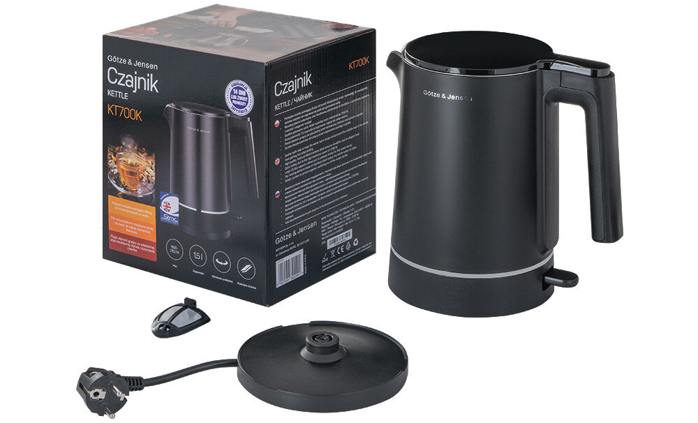 Czajnik GOTZE JENSEN KT700K zawartosc opakowania