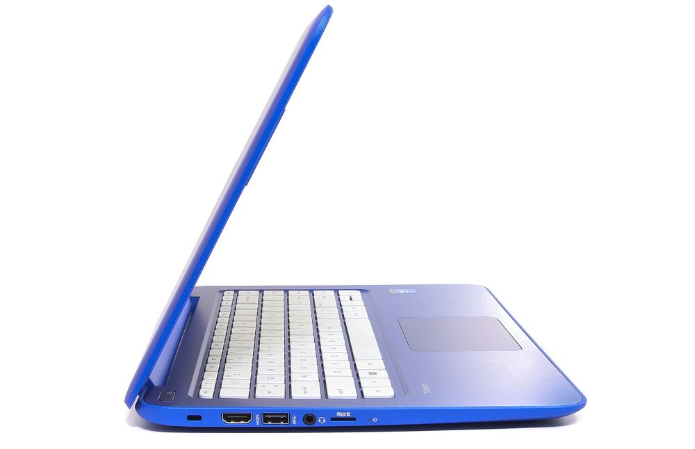 Laptop HP Stream 13-C130NW - złącza czytnik kart pamięci HDMI USB