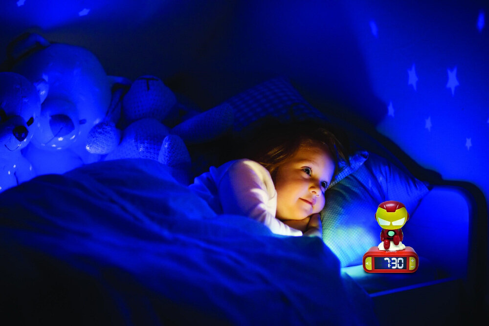 Budzik LEXIBOOK Nintendo Super Mario RL800NI Regulowana głośność Dostosuj poziom dźwięku potrzeby dopasowanie alarm