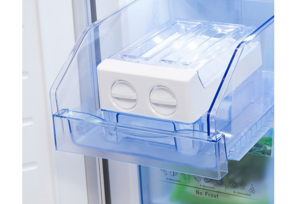 Zamrażarka HISENSE FV354N4BIE kostkarka lód kostki pojemnik obrotiwa