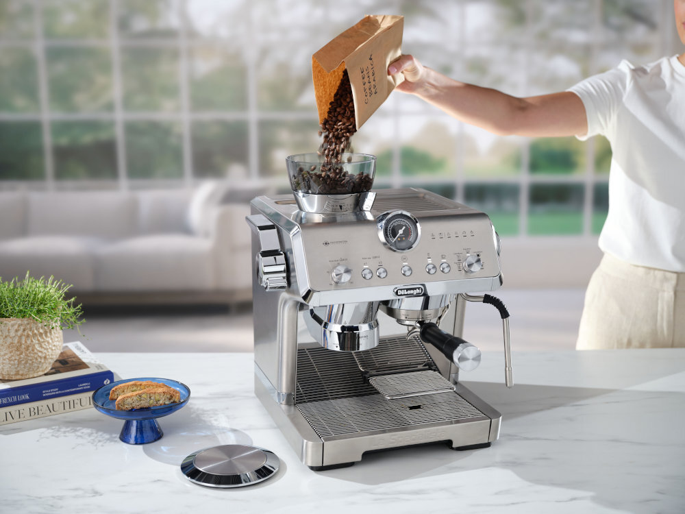 Ekspres DELONGHI La Specialista Opera EC9555.M (Cold Brew) Aromatyczne preludium smak aromat stalowy młynek 15-stopniowa regulacja mielenia