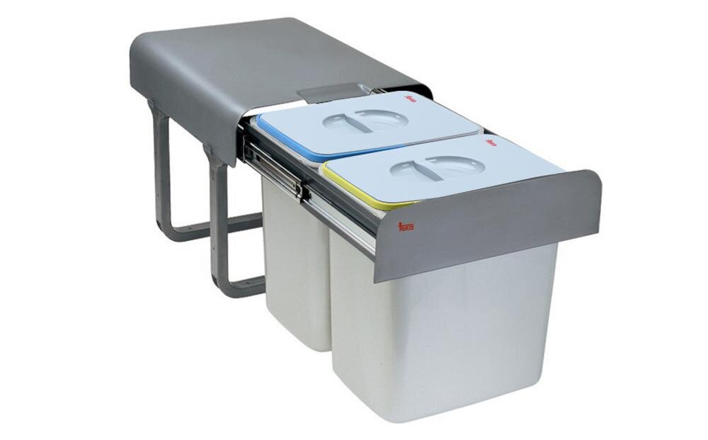 TEKA Eco Easy 45 2x15L sortownik odpady zabudowa pojemniki pojemność