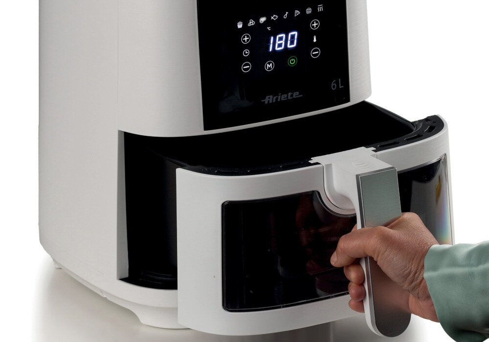 Frytkownica beztłuszczowa ARIETE 4626/03 Air Fryer 8 programów gotowania potrawy możliwości
