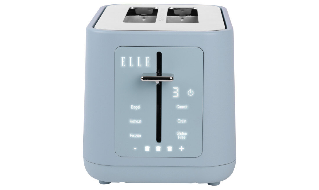 Toster ELLE EKTTP201BUEU Niebieski Przydatne funkcje na co dzień Opcje Stop, Rozmrażanie i Podgrzewanie ułatwienie praca pieczywo proces