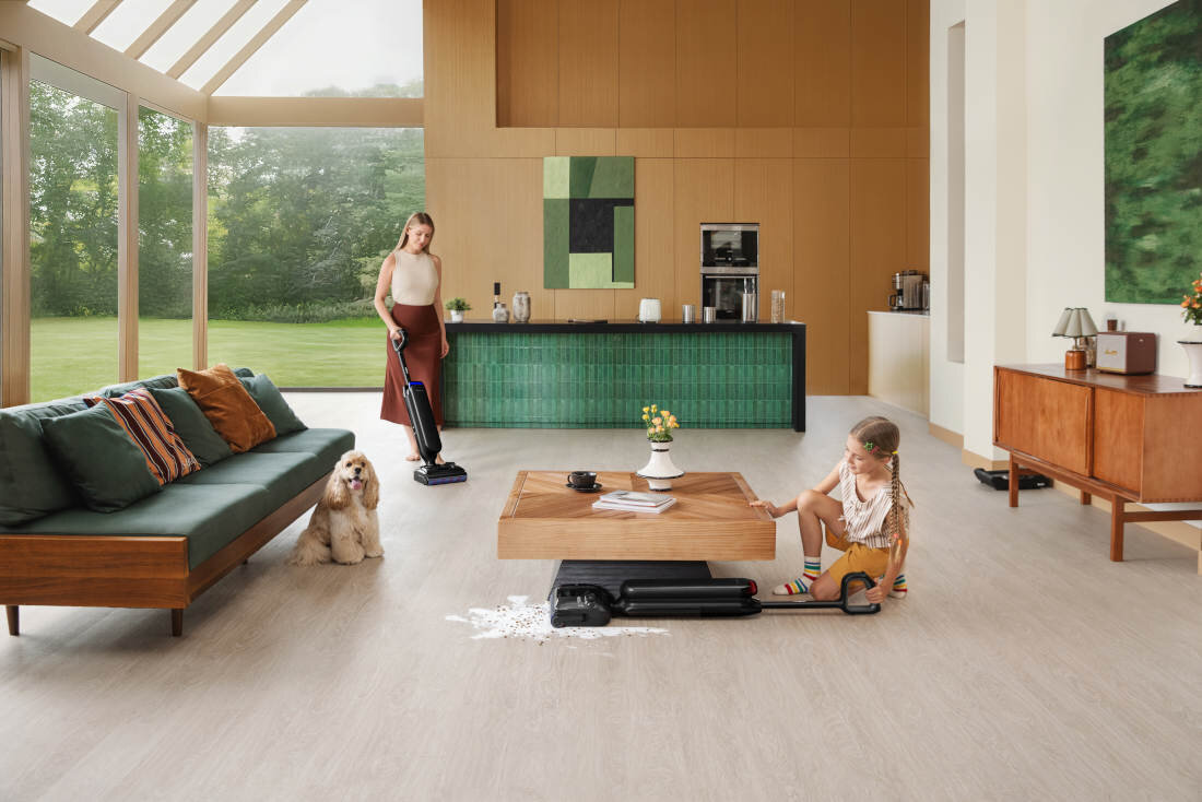 Odkurzacz TINECO Floor One S7 Artist Premium wygląd design tło prezentacja wizualizacja Czystość bez kompromisów