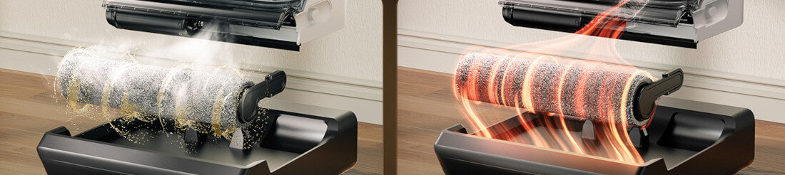 Odkurzacz TINECO Floor One Switch i5 Stretch Higiena i długi czas pracy System autoczyszczenia Flashdry z gorącą wodą i suszeniem  pielęgnacja  Kolor czarno-biały 