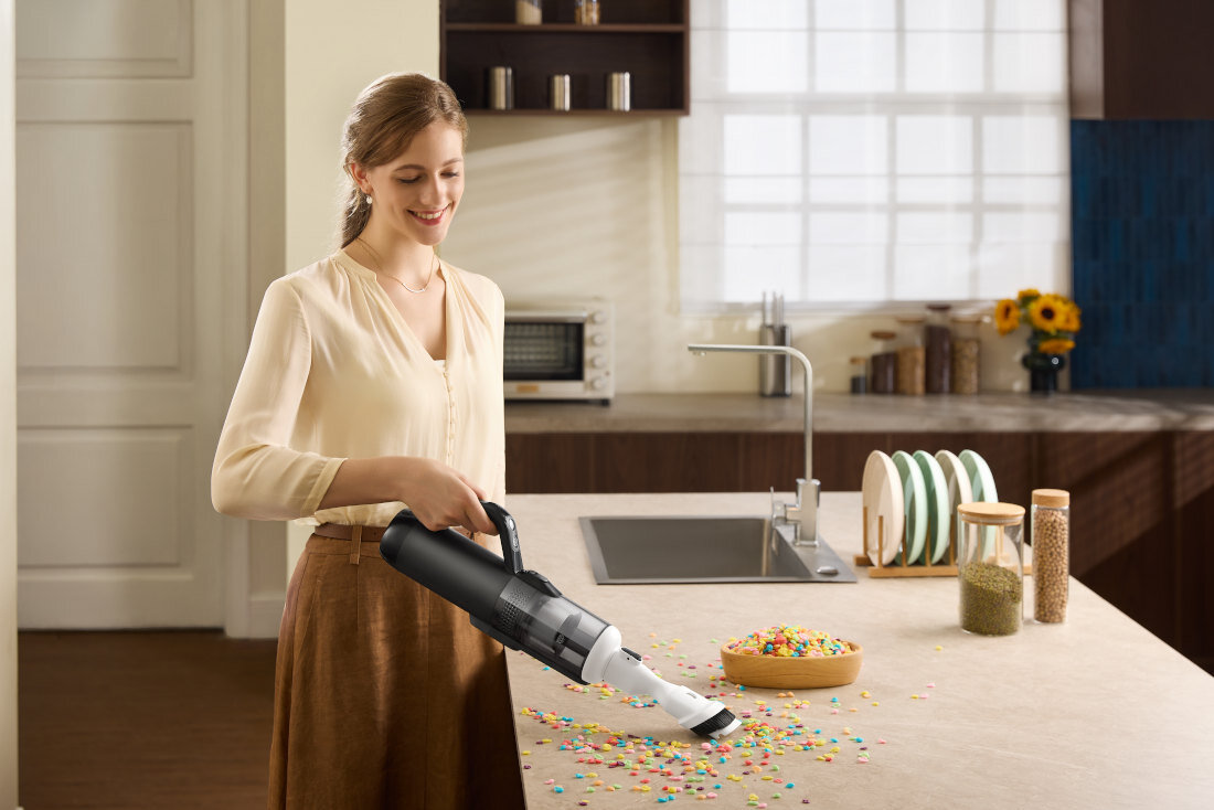 Odkurzacz TINECO Floor One Switch i5 Stretch Dwie funkcje w jednym Funkcja 2 w 1 szybkie przełączenie 