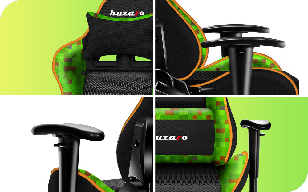 Fotel HUZARO Ranger 6.0 tkanina wykonanie