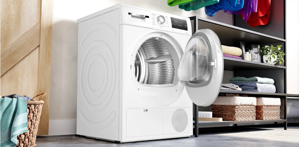 Suszarka BOSCH WTH8629SPL Konstrukcja budowa ściana system antywibracyjny cicha praca AntiVibration design