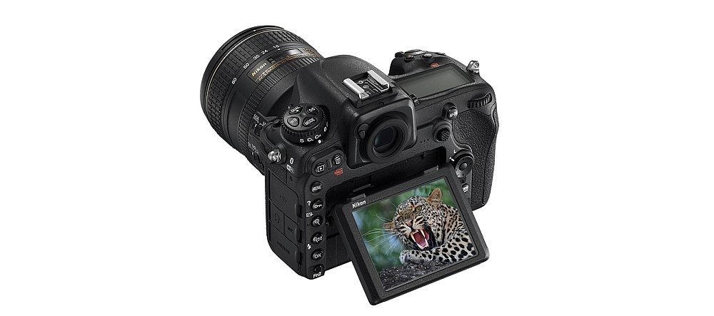 Aparat NIKON D500 ekran edycja przyciski menu