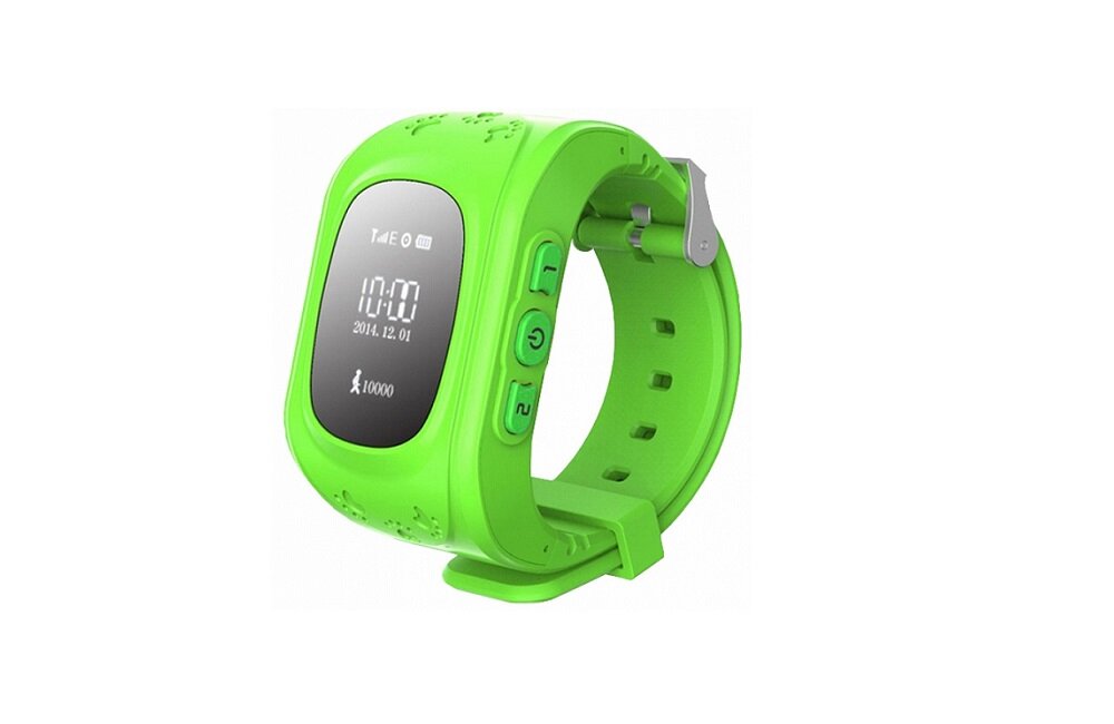 Smartwatch ART SGPS 01G Zielony wbudowany lokalizator GPS czujniki