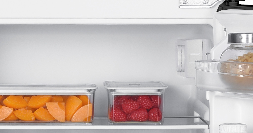 LODÓWKA LIN LI-EF2-11 SREBRNA sterowanie mechaniczne pokrętło termostat