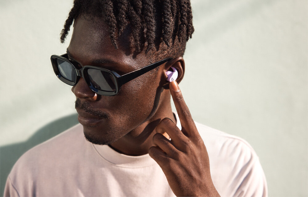 Słuchawki dokanałowe APPLE Beats Fit Pro mikrofon dźwięk bluetooth akcelerometr