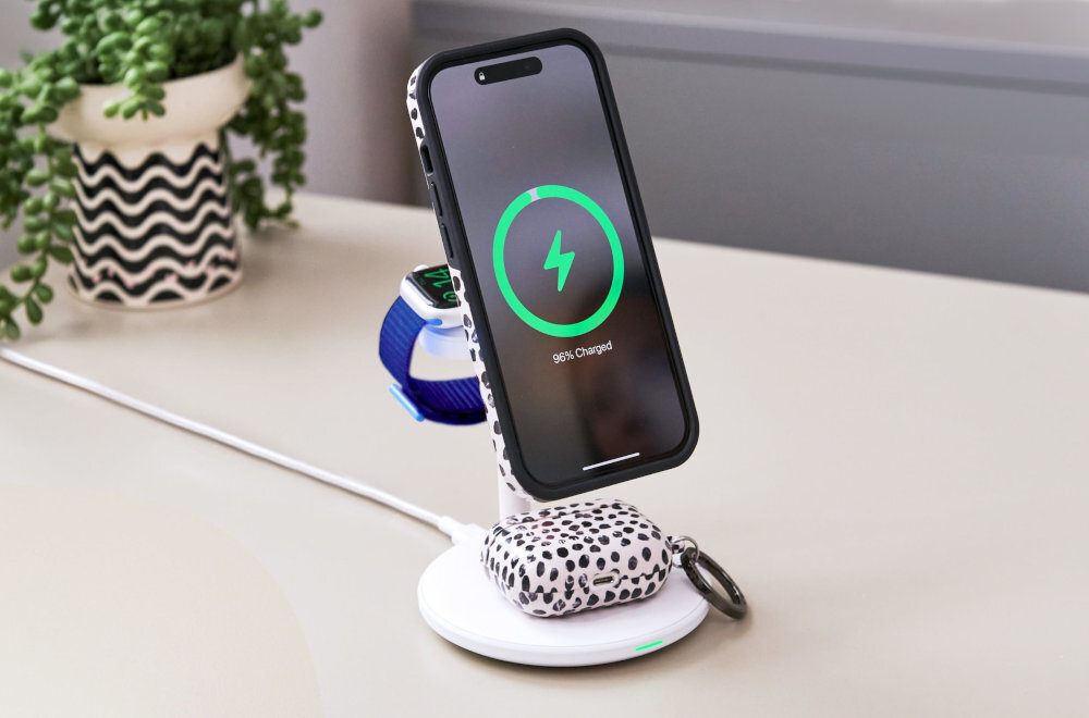 GREEN CELL MagScape 3w1 - ładowarka z urządzeniami