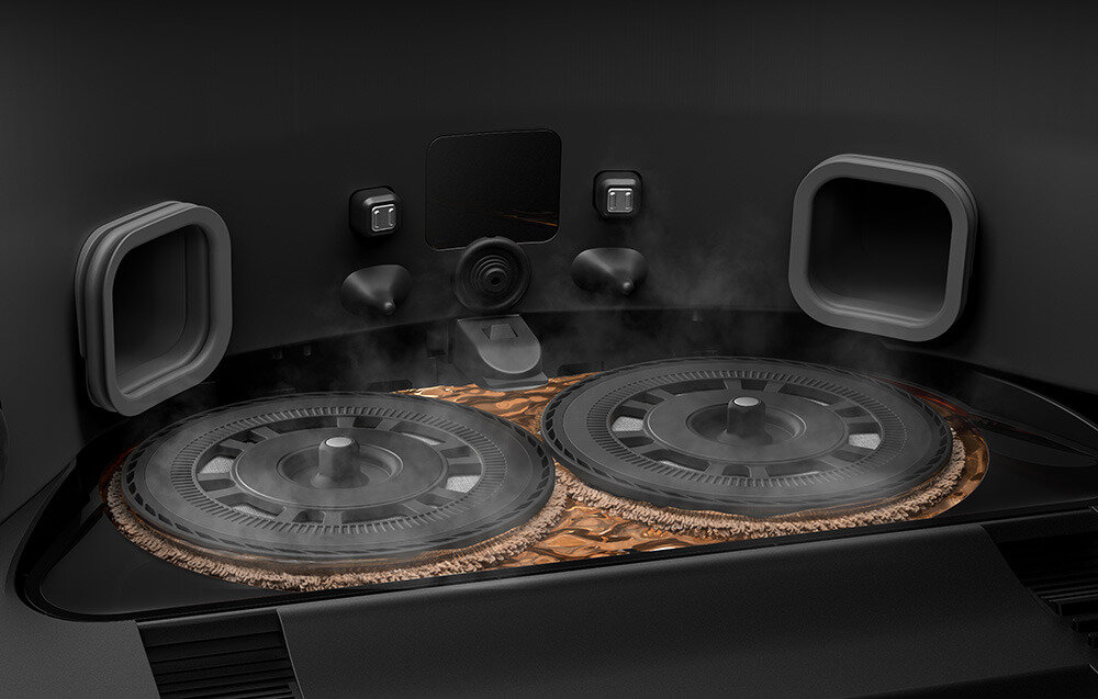 Robot sprzątający DREAME X40 Master Funkcja samoczyszczenia temperatura baza wysokość