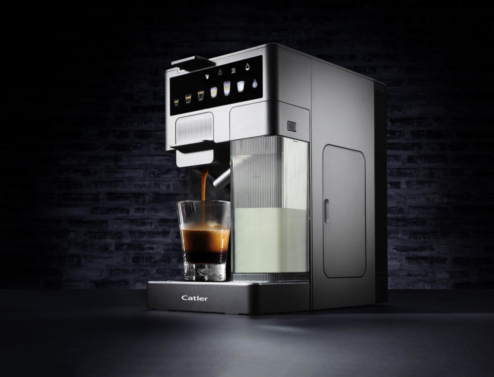 Ekspres CATLER ES 750 G Renzo (3 systemy kapsułek) wygląd design prezentacja wizualizacja Kawa w najlepszym wydaniu
