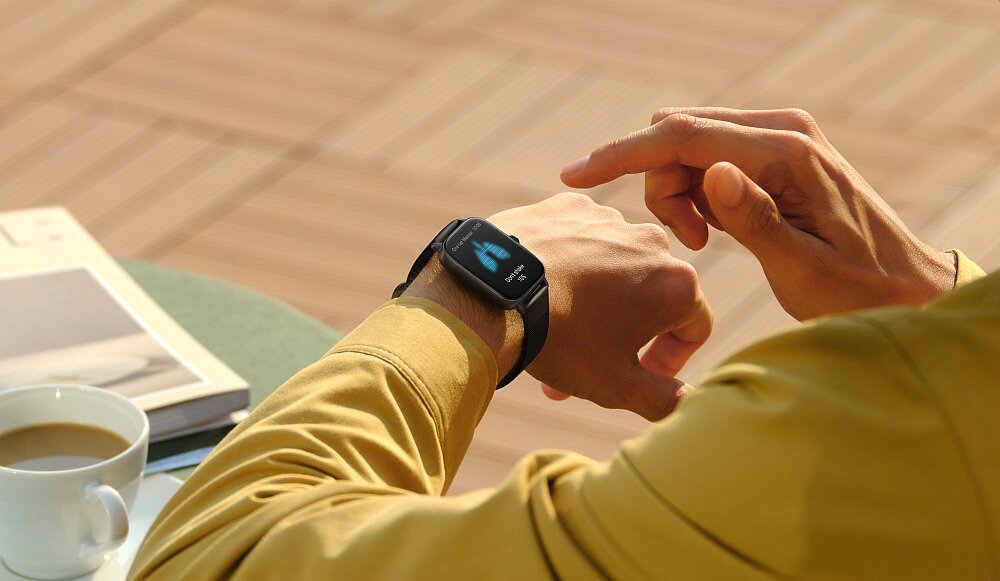 SMARTWATCH AMAZFIT GTS 3 ekran bateria sport zdrowie monitoring puls pasek 