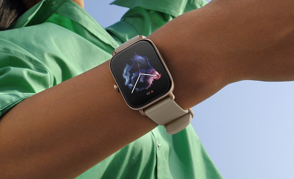 SMARTWATCH AMAZFIT GTS 3 ekran bateria sport zdrowie monitoring puls pasek 