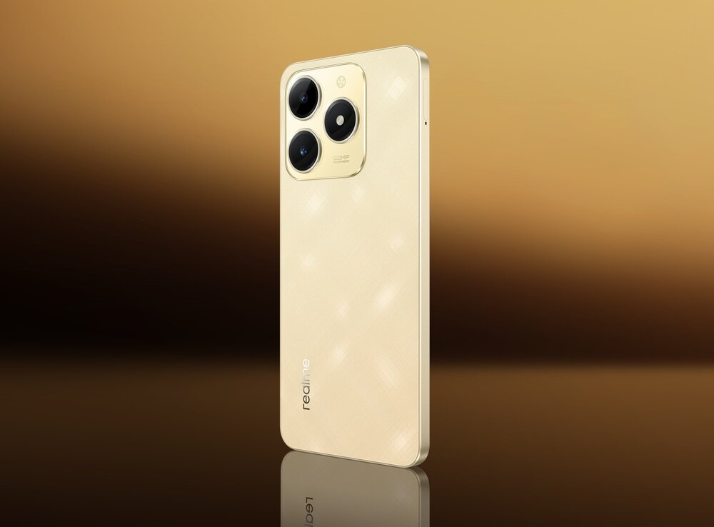 Smartfon REALME C61 design