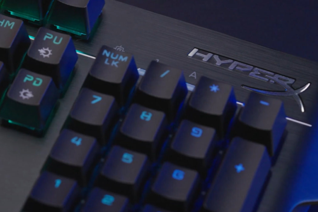 Klawiatura HYPERX Alloy MKW100 wyposażenie tryb klawisze zabawa pamięć regulacja dynamika podświetlenie trwałość