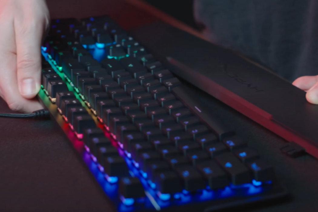 Klawiatura HYPERX Alloy MKW100 wyposażenie tryb klawisze zabawa pamięć regulacja dynamika podświetlenie trwałość