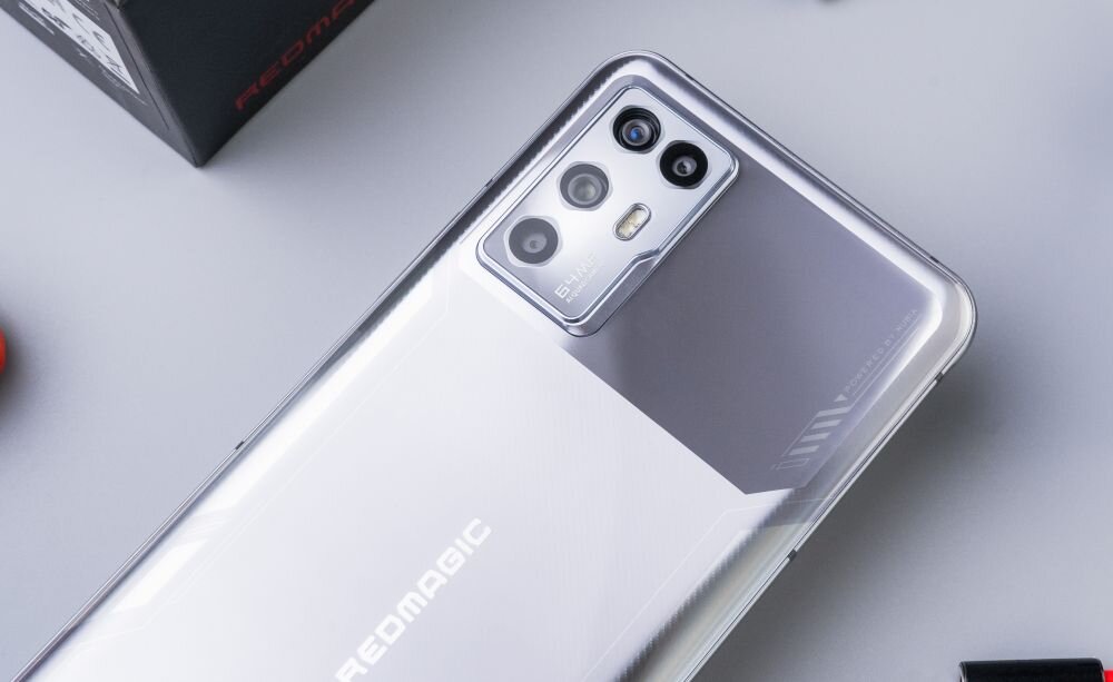 Smartfon NUBIA Red Magic 6R  ekran bateria aparat procesor ram pamięć pojemność rozdzielczość zdjęcia filmy opis dane cechy blokady system łączność wifi bluetooth obudowa szkło odporność porty muzyka transfer sieć przekątna matryca waga czujniki