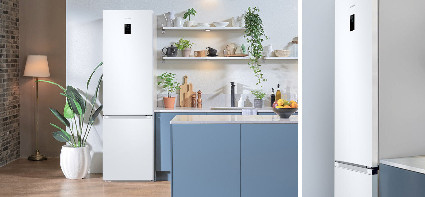 Lodówka Samsung została zaprojektowana z myślą o harmonijnym kuchennym wnętrzu Lodówka Samsung została zaprojektowana z myślą o harmonijnym kuchennym wnętrzu