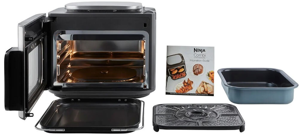 Multicooker NINJA Combi SFP700EU blacha do pieczenia blacha Combi wkładka do rusztu na warzywa książka z przepisami 